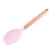 Juego de utensilios de cocina de silicona Juego de utensilios de cocina de silicona con mango de madera creativo nórdico Juego de 12 piezas Espátula Cuchara Juego Cuchara de cocina