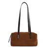 Textura de alta calidad bolso pequeño exquisito para mujer 2026 nuevo estilo moderno versátil bolso cruzado gamuza retro bolso de axila