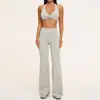 Conjunto de Yoga Exclusivo Transfronterizo, Tela Suave como la Mantequilla, Traje Deportivo de Moda Casual, Ropa para Correr al Aire Libre y Fitness para Mujeres 4208