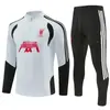 2627 Conjunto de Treino Real Madrid Manga Longa Adulto Conjunto de Treino Atlético de Madrid Outono/Inverno Adulto Inter de Milão Conjunto de Treino Miami
