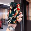 Adecuado para iPhone15 en tierra carpa koi examen estudiantil carcasa de teléfono móvil
