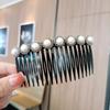 Peine para el Cabello Estilo Coreano Celebridad de Internet Flequillo Pinza para el Cabello Parte Trasera de la Cabeza Pinza para el Cabello Antideslizante Clip Rizador de Cabello Roto Tocado