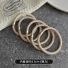 Corea del Sur Banda de Goma de Alta Elasticidad y Durabilidad Cuerda para el Cabello de Niña Banda para el Cabello Banda para el Cabello con Sentido Avanzado Cuerda para el Cabello Tocado Accesorios para el Cabello Cubierta de Cuero