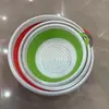 Cesta escurridora telescópica plegable, lavabo para lavar verduras, cesta para lavar verduras, bandeja redonda para frutas de sala de estar, bandeja para lavar frutas, cesta de frutas plegable de cocina