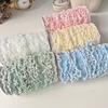 Cinta plisada elástica de hilo de nieve de 5 colores para hacer tú mismo calcetines, puños, aros para el pelo, muñecas Lolita, vestidos, decoración de escritorio