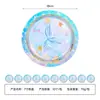 Kit de Suprimentos para Festa de Aniversário com Tema de Sereia Toalha de Mesa Bandeirolas Pratos Descartáveis Copos de Papel Faca Garfo Colher Mesa