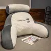 Cojín de Cabecera de Látex Bolsa Suave Almohada de Cintura Respaldo Grande Cojín de Sofá Cojín de Cama Cama Dormitorio Tatami