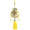 Festival Chongyang Saco Perfumado de Cornus officinalis Artesanato Pacote de Material DIY Bolsa Vazia Bolsa Pingente de Artemísia e Osmanthus Presente