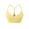 Top Tubo Sexy Hot Girl para Yoga Fitness Feminino Verão Novo Estilo Sutiã Esportivo de Alça com Bojo Top Nadador para Pilates