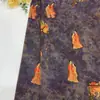 Estilo Antigo Retrato de Senhora Xiangyun Seda Brilhante Brocado Tecido Estampado Vestido Cheongsam para Meia-Idade e Idosos Roupa Tecido Estampado