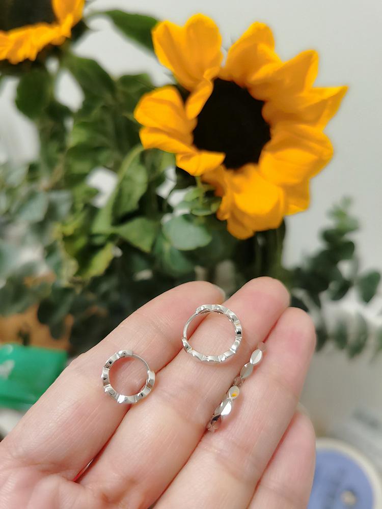 EH601999 2000橄榄型车花耳扣