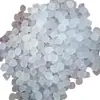 Fabricante de Gránulos de PVC Transparente Inodoro Materia Prima Plástica Ecológica de la UE Resistente a la Temperatura No Amarillea Alto Flujo 70 Grados