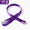 Lanyard con permiso de trabajo aleación de aluminio gancho transparente cuerda para insignia lanyard tarjeta de identificación de empleado se puede imprimir logo especial para exposiciones