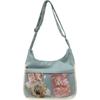 Bolsa de Dor Dupla Face de Uso Duplo Estilo Japonês Estilo Ins Coração de Menina Bolsa Transversal Estudante Aula Transparente Portátil Bolsa de Ombro