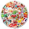 Compra Direta Transfronteiriça de 50 Adesivos de Bolo de Natal da Série Papai Noel, Decorações de Casa de Biscoito Cartoon, Adesivos de Natal para Festas de Fim de Ano