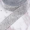 Fondo Plano Resina Diamante Mineral de Oro Plata Cinta Caliente Pantalones Cinturón Lateral Encaje Prenda Correa de Hombro Accesorios