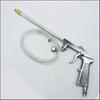 Pistola de Soprar Poeira Sanese 989 pistola de sopro de ar forte peça de cobre pistola de soprar cinzas pistola de limpeza pneumática DG-10 pistola de sopro de ar de boca grande