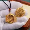 Vietnam arena oro galvanoplastia oro real antiguo hueco collar suéter transmisión en vivo de comercio electrónico suministro de fábrica venta al por mayor