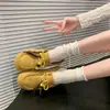 Zapatos Birkenstock de Suela Gruesa Súper Populares sin Cordones para Mujer Otoño 2025 Nuevos Zapatos Planos Populares Zuecos Medios Baotou para que las Mujeres los Usen Afuera