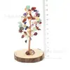 Venta al por mayor de fábrica base de tronco cristal árbol de la vida árbol de la fortuna adornos oficina hogar decoraciones manualidades