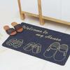 Fabricante de Laiwu Suministra Directamente Tapetes de Piso Impresos Cepillados Tpr, Absorbentes y Antideslizantes para Puerta de Piso, Sala de Estar y Cocina