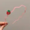 Diadema Ondulada Fina de Mezclilla de Gama Alta, Diadema de Estilo Moderno y de Moda, Accesorio para el Cabello para Mujeres, Pinza para el Cabello para Lavarse la Cara