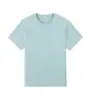 Algodão Puro 170g Gola Redonda Uniforme de Grupo Corporativo Camisa Cultural Bordada Logo Imprimível Esportes de Maratona Verão Manga Curta