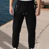 Pantalones de Chándal para Hombre Europeos y Americanos 2025, Pantalones Jogger Sueltos para Hombre de Comercio Exterior, Pantalones Largos Deportivos de Sudoración Amazon