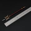 Modelo de Arma Blanca Ala Dorada Dapeng Fangtian Alabarda Pintada Edición Bipontal 22CM Modelo de Metal Completo