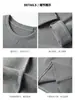 Camiseta de Manga Larga con Cuello Redondo Cepillado W Derong para Mujer en Otoño e Invierno, Estilo Perezoso, Top Interior Holgado que Cubre la Carne que se Puede Usar como Prenda Base