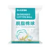 Algodón Absorbente Bola de Algodón Bola de Partícula Grande Algodón Sumergido en Yodóforo Alcohol Algodón Desinfectante Rollo de Algodón Bola de Algodón Seco Algodón Absorbente Bolsa Grande 500g