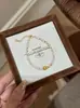 Pulseira de Pérolas Shijia com Banho de Cobre Ouro Real, Pulseira de Cabacinha Conserva Cor para Mulheres, Estilo Chinês, Joia de Design de Nicho Versátil de Alta Qualidade