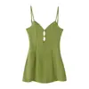 Ropa Europea y Americana de Mujer Transfronteriza, Vestido de Moda con Tirantes Huecos de Venta Caliente en Aliexpress