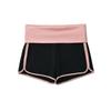 Verano Europeos y Americanos Hotties Retro Contrastantes de Doble Capa Cintura Giratoria Pantalones Cortos Hotties Americanos de Cintura Baja Sexy Casual Deportivos Calientes