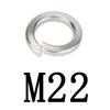 Tornillo hexagonal externo 304, tornillo de cabeza hexagonal de acero inoxidable 933, tornillo de cabeza simple M16M18M20M22M24