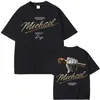 Michael Jackson Rey del Pop 2026 Camiseta de Película Hombres Mujeres Moda Retro Camiseta de Calle Alta Casual Algodón