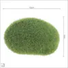 Placa de espuma de musgo sintético lã plantio pedra de musgo artificial placa de musgo decorativa para parede de plantas paisagísticas base de planta fácil de instalar