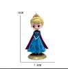 Decoración para Hornear Pastel Sólida Princesa Blanca Nieves Mulan Juego de Ocho Piezas Adornos Niña Pequeña