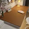 Protetor de Olhos para Estudante Tapete de Mesa Impermeável Não Lavável Couro Cor Sólida Antiderrapante Resistente a Manchas Toalha de Mesa Tapete para Mesa de Computador Mesa de Café Tapete de Mesa