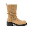 Botas Estilo Melard Wasteland Botas Curtas para Mulheres Novo Modelo 2026 Botas Martin 5.5cm~ Botas Curtas Western Cowboy de Solado Grosso