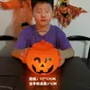 Linterna de Calabaza de Halloween Songyin Cubo de Calabaza Portátil para Niños Tarro de Dulces Juguete Luminoso para Actividad de Jardín de Infancia