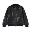 MAGMANS Chaqueta de Cuero PU Estilo Retro Americano Moderno Ligeramente Maduro Chaqueta de Motociclista Ropa de Trabajo para Hombre Chaqueta de Primavera y Otoño JK9515