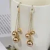 Fabricante de Brincos Longos Versáteis Tendência Estilo Vintage Francês Pérola Borla Personalizados 2020 Novo Super Estilo Fada