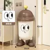 Porta-Palitos Capivara Tipo Pressão, Fofo e Estiloso para Uso Doméstico, Recipiente para Palitos, Lixeira Brinquedo Infantil, Acessório de Sala de Estar
