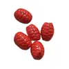 Arena roja cinabrio cruda mundo rico cuentas sueltas DIY caparazón de tortuga pulsera de cuentas de arena roja material accesorios hechos a mano venta al por mayor
