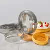 Molde Redondo Perforado de Acero Inoxidable para Mousse con Agujeros Anillo Francés para Mousse Tarta de Queso Anillo para Tarta Anillo para Pastel