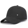 Chapéu de couro flat-top para homens de meia-idade e idosos, chapéu espesso de outono e inverno para proteger as orelhas, boné de beisebol espesso com forro de fleece para proteger as orelhas do vovô