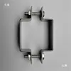 Abrazadera Cuadrada Engrosada Escuadra de Acero Hebilla de Clip Doble Cara para Sujetar Tubo Cuadrado Escuadra de Ángulo Recto Abrazadera de Fijación Cuadrada Abrazadera de Garganta