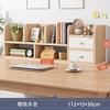 Estante de mesa para armazenamento de livros, pequena estante para dormitório estudantil, mesa para quarto, escritório, pequena estante para livros