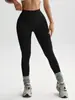 Novas Calças de Yoga Cruzadas com Cintura em V, Levanta Bumbum, Sorriso, para Mulheres, Leggings Esportivas para Corrida ao Ar Livre, Calças Longas de Yoga Bumbum de Pêssego
